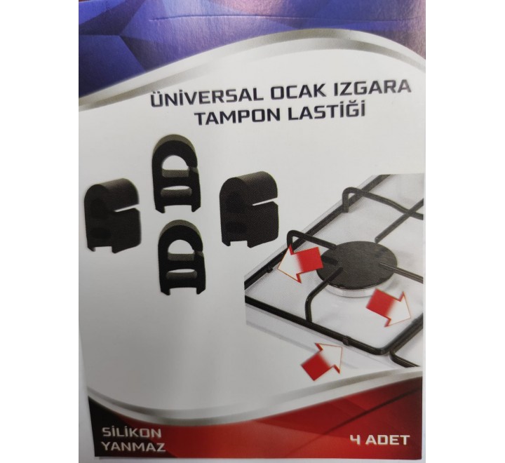 Arçelik - Beko - Altus Ocak Izgara Lastik Seti - 8'li